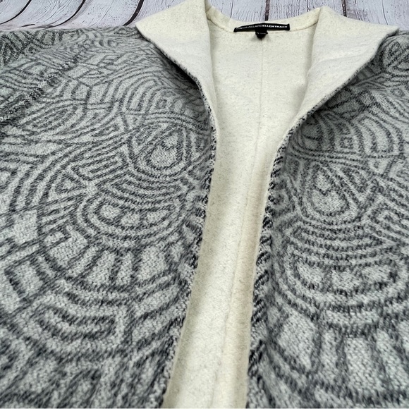 LINDA ALLARD ELLEN TRACY 100% wool tab collar open front jacket, size 4 - Picture 5 of 15